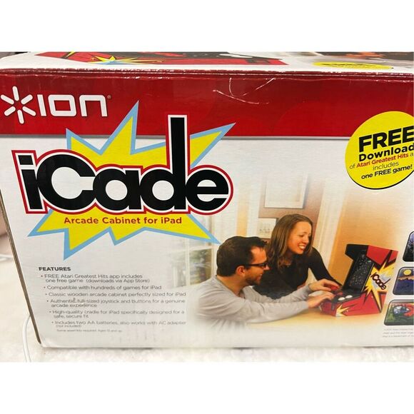 Ion iCade Arcade Video Gaming System Cabinet For iPad  NEW Retro - Picture 5 of 5
